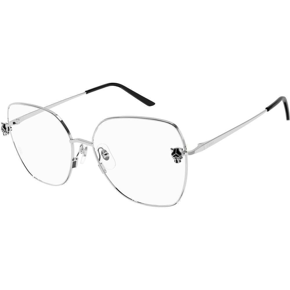 Cartier CT0417o-002 Eyeglasses Silver Metal